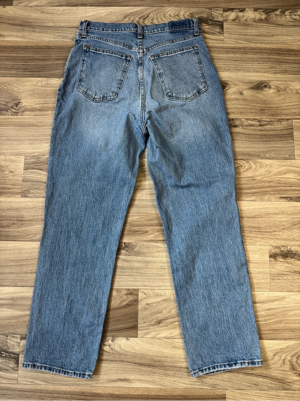 Abercrombie & Fitch The '90s Straight Ultra High Rise Jean Size 30 / 10 Short - Picture 8 of 9